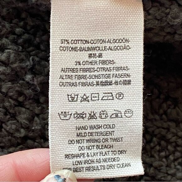 NWOT Free People Pink and Gray Songbird Striped Sweater Size Medium - Picture 10 of 14